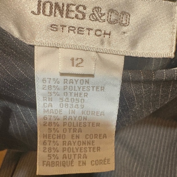 Chic Dark Gray Pinstriped Sleeveless Midi Dress - Picture 5 of 5